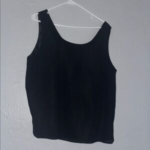 Adrianna Papell Black Sleeveless Tank 130
